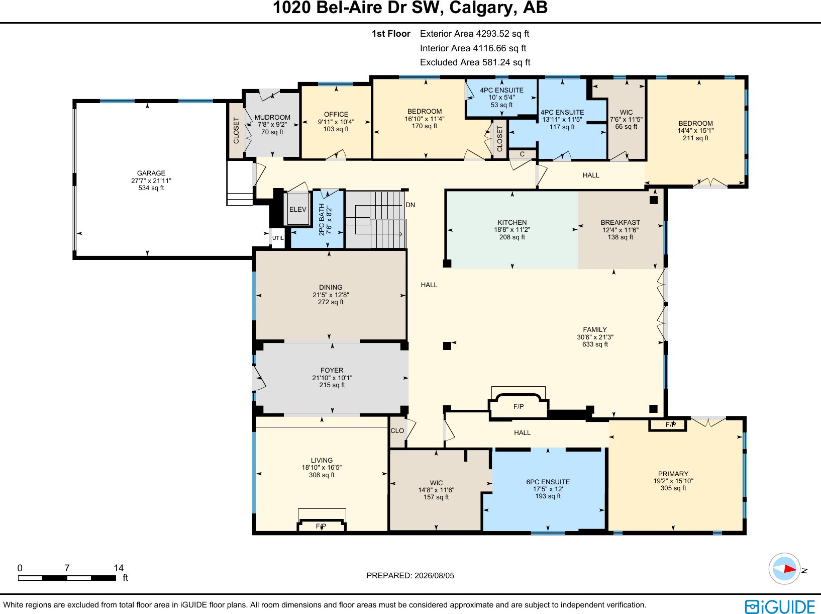 Main floor plan