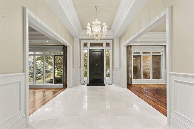 Foyer looking toward the front door