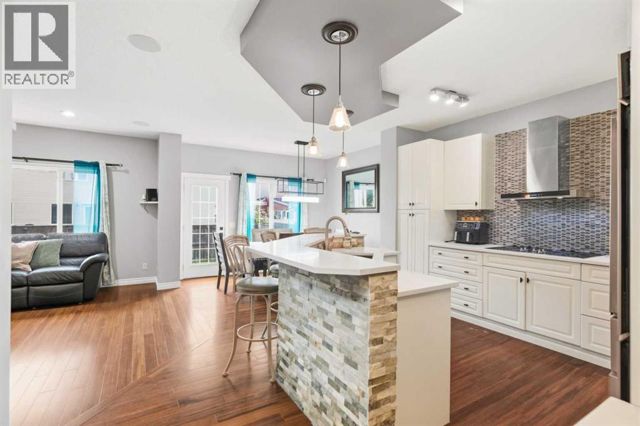 Kitchen and dining area