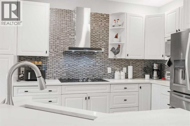 Kitchen with custom cabinetry