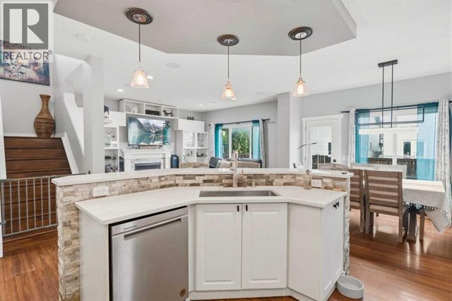 Kitchen and living area