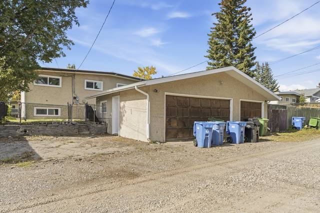 Detached garage off the rear lane