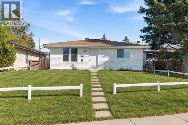Front exterior and landscaped yard